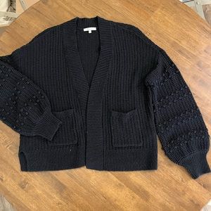 Madewell Black cardigan